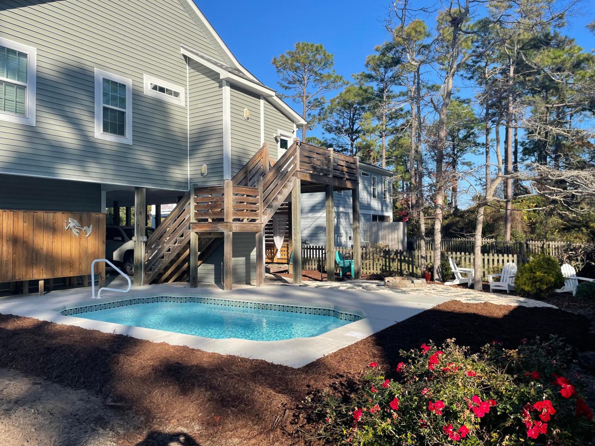 Villa Belle Mer New Swimming Pool Elevator Great For Kids Oak Island Exterior foto